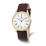Mens Charles Hubert Ip-plated Stainless Leather Band 43MM Watch. Fixed Price $162.95.