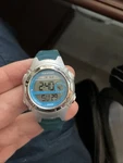 Marathon Sport Watch By Timex Aqua Blue Turquoise Women's Digital. Fixed Price $10.95.