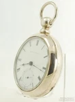 Waltham "wm. Ellery" Vintage Pocket Watch, 18 Size, 11 Jewels, Coin Silver Case. Fixed Price $421.00.
