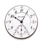 Vintage Hamilton Pocket Watch Movement 17J Lancaster Parts Repair Untested. Fixed Price $50.00.