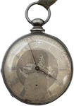 Antique Joseph French Farm Key Cylinder Escapement Pocket Watch Royal Exchange. Fixed Price $107.35.