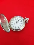 Ciprini Silver Quartz Pocket Watch. Fixed Price $29.96.