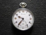 Helvetia Military Gstp Nickel Cased 15J Pocket Watch.. Working. Gwc. Fixed Price $113.27.