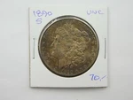 1890 United States Morgan Silver Dollar Unc (#1185). Fixed Price $119.99.