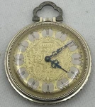 Endura Time Corporation Dynasty Swiss 1 Jewel Ladies Pocket Watch Gold Tone. Fixed Price $37.50.