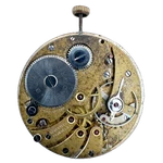 Antique 40MM Buren Grand Prix 17 Jewel Mechanical Pocket Watch Movement Swiss. Fixed Price $45.20.