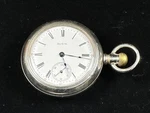 1896 Elgin Model 4 18S 7 Jewels Silverode Case Pocket Watch Working 6015591. Fixed Price $225.00.