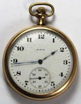 1921 Elgin Grade 303 12S 7J Rolled Gold Plate Rgp Pocket Watch - Parts/repair. Fixed Price $89.99.