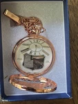 Uncommon Musical Movement Pocket Train Case Quartz Fob Watches With Chain. Fixed Price $25.00.