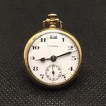Vintage Cyma Pocket Watch Tavannes Engraved Wadsworth Case 15 Jewels Swiss. Fixed Price $92.00.