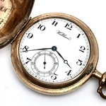 Waltham Riverside Maximus 23-JEWEL Pocket Watch 1903 Gold 47MM Used. Fixed Price $2306.69.