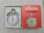 Ex Con Aristo Apollo Mechanical Stopwatch Silver Timer Boxed Working See Video. Fixed Price $50.00.