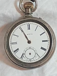A.w. Co (waltham) Pocket Watch, Late 1800S, No Crystal Or Hour Hand. DS07. Fixed Price $85.00.