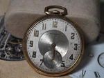 Vintage 1935 Waltham Colonial 10K Rgp 12S 17J Pocket Watch -- For Repair /parts. Fixed Price $73.13.