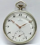 Omega Pocket Watch Vintage 121.1726, 1963, 43.6MM/17S, Rare. Fixed Price $430.00.