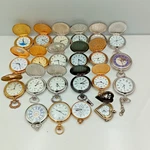 Job Lot Vintage Quartz Pocket Watches Mixed Styles Brands Untested Bundle. Fixed Price $60.49.