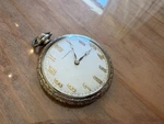 Circa 1928 Longines Pocket Watch Case Art Deco - 2507318 Movement. Fixed Price $249.00.