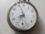 Antique 1880'S German .800 Silver Open Face Pocket Watch. Fixed Price $50.00.