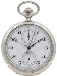 Antique 52.5MM Zenith 17 Jewel Chronograph Pocket Watch Special Test Swiss. Fixed Price $932.25.