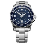 Victorinox Swiss Army Men's Maverick Navy Blue Dial Steel Bracelet Watch 241602. Fixed Price $269.99.