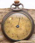 Antique Paskar Men's Pocket Watch Swiss 7J 28.8MM For Repair (od). Fixed Price $34.95.