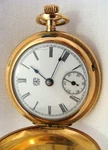Trenton Watch Company Pocket & C.w.c. Co. Planet Crescent Gold Filled Case. Fixed Price $249.99.