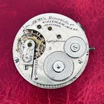 Vintage 1886 Waltham 16S/15J Model 1872 Riverside Hunter Pocket Watch Movement. Fixed Price $85.00.