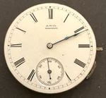 Antique 1881 Waltham Royal 1873 Pocket Watch Movement Parts/repair 8S 11J Usa. Fixed Price $19.95.