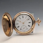 Longines CAL.18.50 Pocket Watch Gold Filled Hunter Case 51MM 1912 Vintage. Fixed Price $2165.05.
