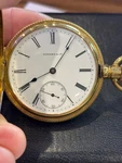 Tiffany & Co / Patek Philippe Gold Pocket Watch Circa 1905. Fixed Price $12500.00.