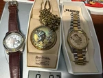 Vintage Looney Tunes Armitron Tazmanian Devil Lot (3) Pocket/wrist Watches. Fixed Price $25.00.