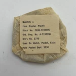 Elgin Pocket Watch Crystal Military F036-7198396 New Old Stock Part Repair. Fixed Price $11.99.