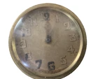 Vng Rare Big 2.5 Brass Doxa Men Pocket Watch Swiss Made 110858 J BREVET+33236. Fixed Price $179.50.