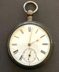Antique William Nevay Forfar Fusee Pocket Watch Running Ticks Silver Case. Fixed Price $299.95.