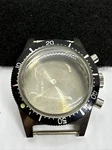 Vintage Swiss Wakmann Steel Mens Diver Chronograph 20ATM Watch Case - New. Fixed Price $249.99.