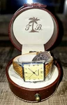 Vintage Tommy Bahama TB1000 Men's Pineapple Dial Leather Watch Brand New Box. Fixed Price $659.99.