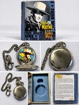 Schylling John Wayne The Duke Pocket Watch Full Hunter Silver-tone Metal W/box. Fixed Price $25.00.