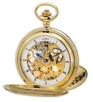 Gotham Men's Gold-tone Double Cover Pocket Watch Unopened From Japan. Fixed Price $1221.99.
