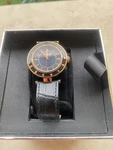 Versus By Versace Women's Logo SP8160015 Black/gold Genuine Leather Analog Watch. Fixed Price $81.22.