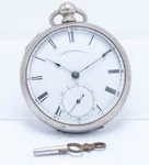1866 American Watch Co. P.s. Bartlett Silverore Open Face Key Wind Pocket. Fixed Price $444.99.