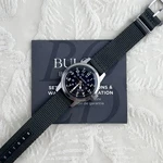 Bulova Men's 96A259 Military Vwi Special Hack Black Dial Automatic Watch 38MM. Fixed Price $194.23.