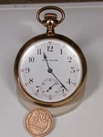 Working Antique 1898 Seth Thomas Grade: Centennial 16S Gold Filled Pocket Watch. Fixed Price $200.00.