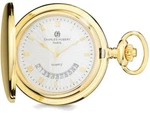 Charles Hubert Gold-finish White Dial Pocket Watch XWA4355. Fixed Price $162.95.