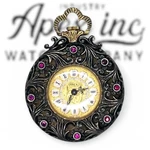 Rare Vintage Swiss Apex Pocket Watch Diamonds & Enamel 17 Jewels. Fixed Price $489.00.
