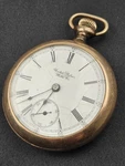 Antique Us Watch Co Waltham Mass Pocket Gold Filled Alert Case 602567. Fixed Price $295.79.