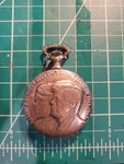 Arnex Jfk & Rfk Memorial Open Face Pocket Watch C. 1970S (20157). Fixed Price $500.00.