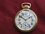 Hamilton 992 21J 16S Railroad Pocket Watch, 10K Gold Filled Case, Super Clean. Fixed Price $599.99.