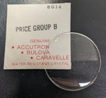 Genuine New Bulova Replacement Watch Crystal Part# 8014. Fixed Price $18.99.