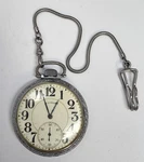1917 Illinois Bunn Special Model Railroad Grade Pocket Watch. Fixed Price $225.00.