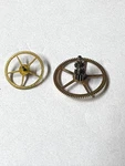Elgin 16 Size Pocketwatch Center Third Wheel With Cannon Pinion See Ad-----ck 23. Fixed Price $9.95.
